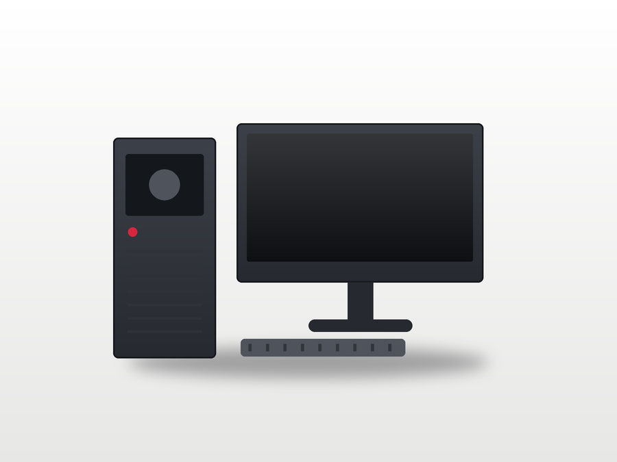 ภาพประกอบ Desktop หมวดคอมพิวเตอร์ตั้งโต๊ะ (ยังไม่มีรูปถ่ายสินค้าจริงในระบบ)