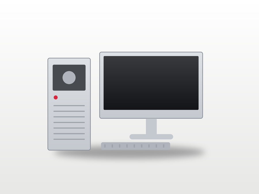 ภาพประกอบ Desktop หมวดคอมพิวเตอร์ตั้งโต๊ะ (ยังไม่มีรูปถ่ายสินค้าจริงในระบบ)